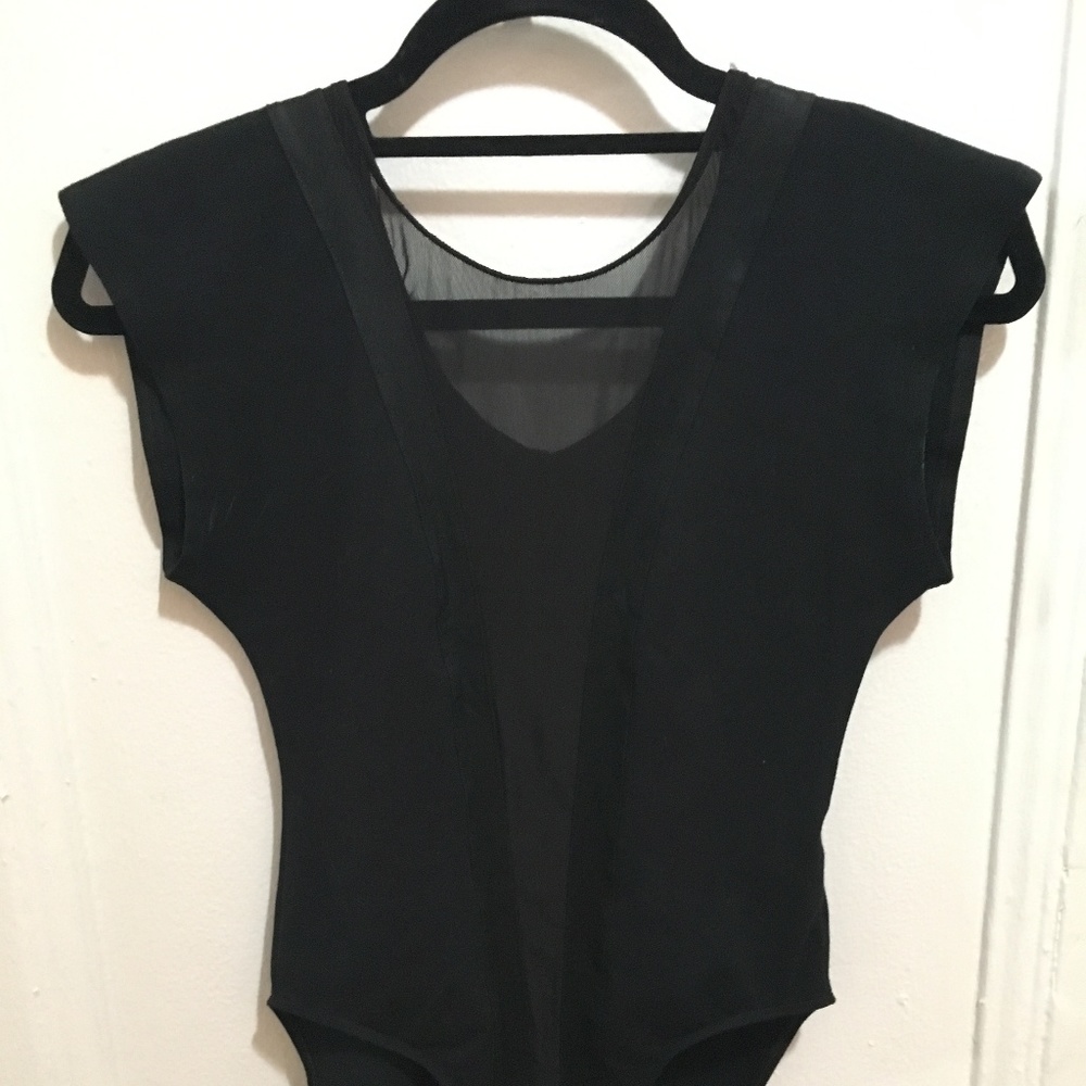 American Apparel black body suitLAST CALL